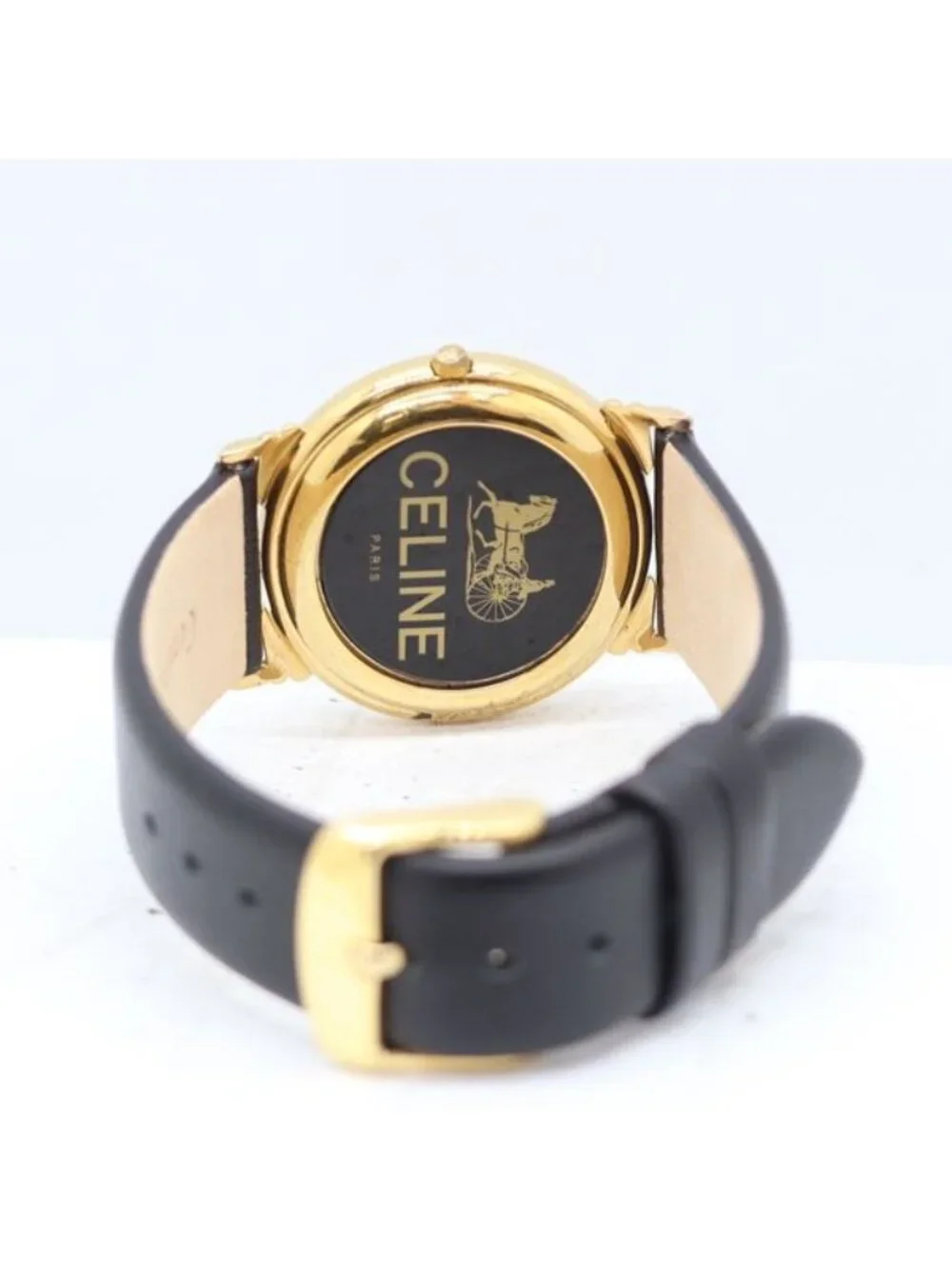 Celine Running Quartz White Shell Dial Watch 7 Ant